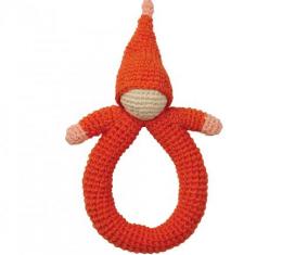 PEPPA Crochet rattles doll pink