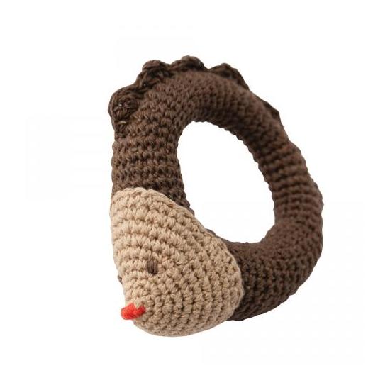 PEPPA Crochet Rattles hed - ježek - Kliknutím zobrazíte detail obrázku.