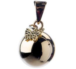 BABYLONIA BOLA golden with butterfly charm