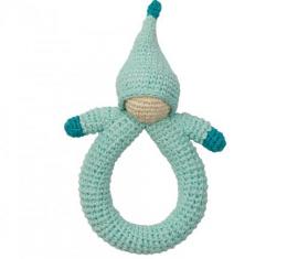 PEPPA Crochet rattles doll blue