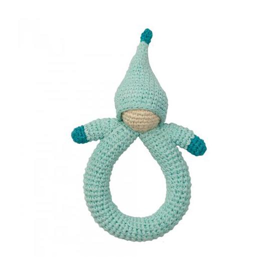 PEPPA Crochet rattles doll blue - Kliknutím zobrazíte detail obrázku.