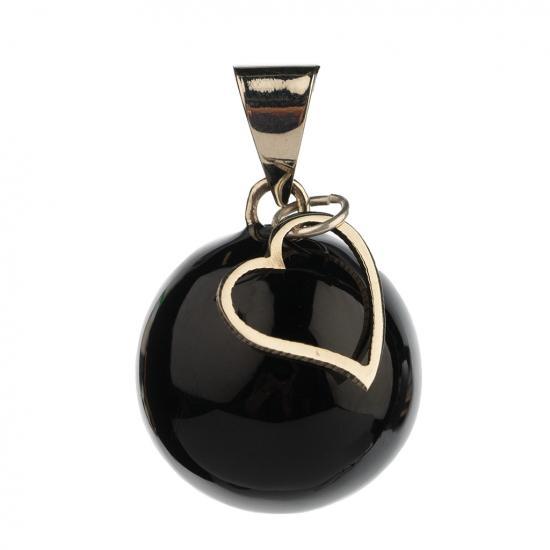 BABYLONIA  BOLA   black with heart charm - Kliknutím zobrazíte detail obrázku.